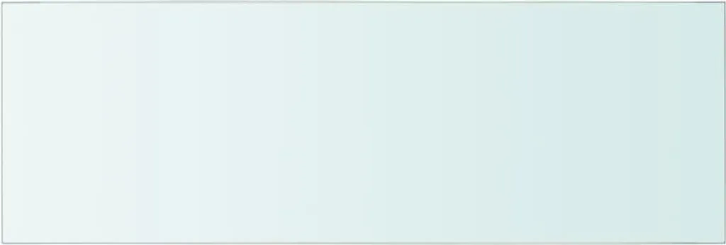 SYFAX™ Mensola in Vetro Trasparente 60x20 cm