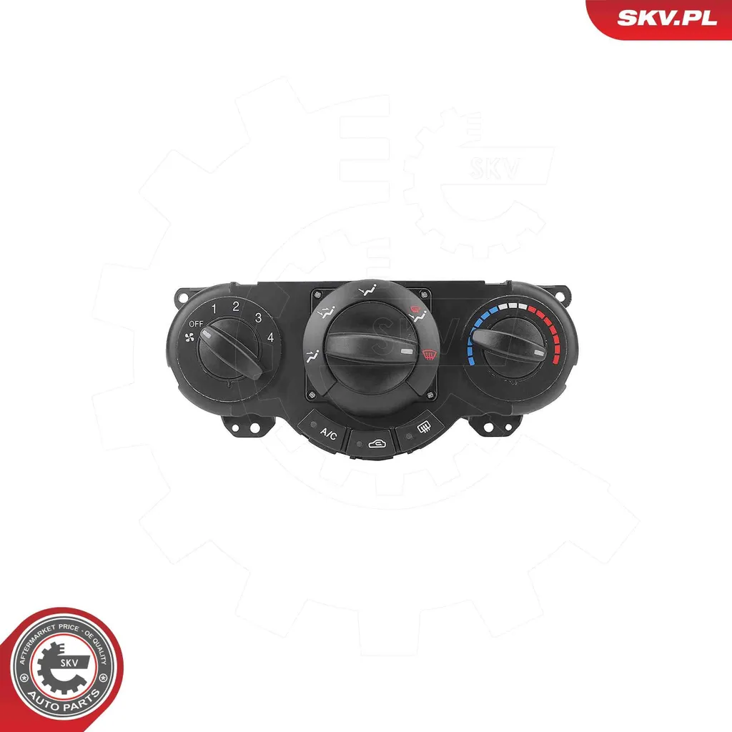 Panneau de Commande Climatisation Chevrolet Lacetti 96615408 d'Origine