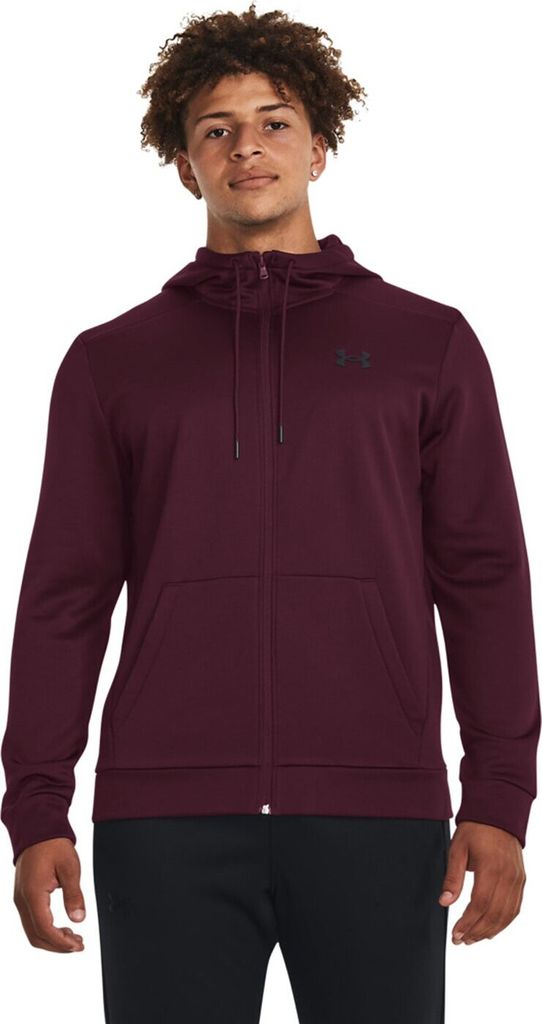 Under Armour Fleece Reißverschlusspullover Lila M Mann Lila Produktbild 