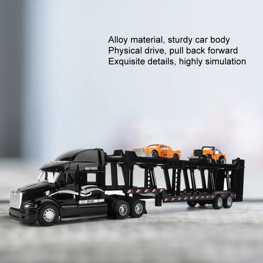 Camioncino in Lega con Motore a Ritorno - Regalo Creativo per Bambini - 6