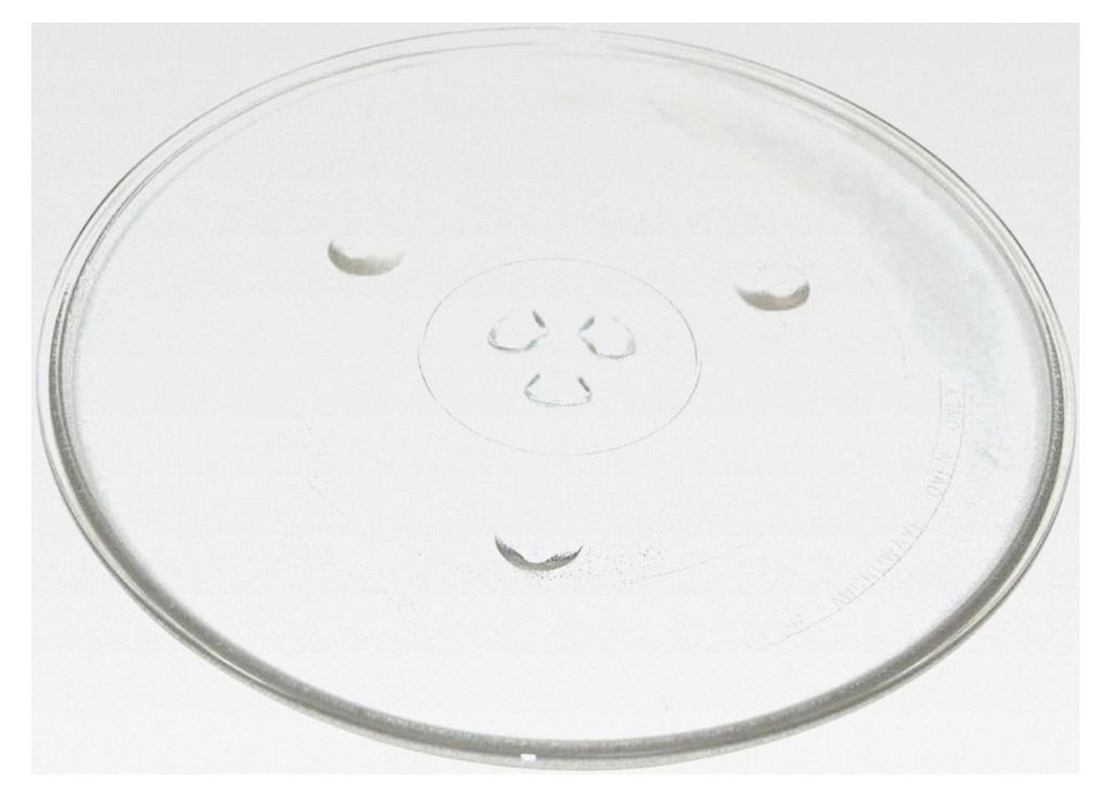 Ingbertson QUAMW52 FBA Qualtex Glas Universal Teller für Mikrowellen, 315 mm Durchmesser