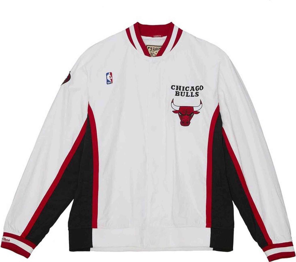 Kurtka Mitchell & Ness AWJK4953-CBU98PPPWHIT dla Uni Zdjęcie produktu 