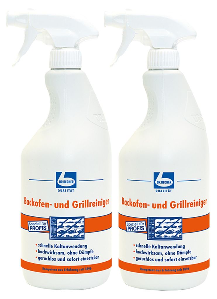 Dr. Becher Backofen und Grillreiniger 1L gegen Fett- & Produktbild 