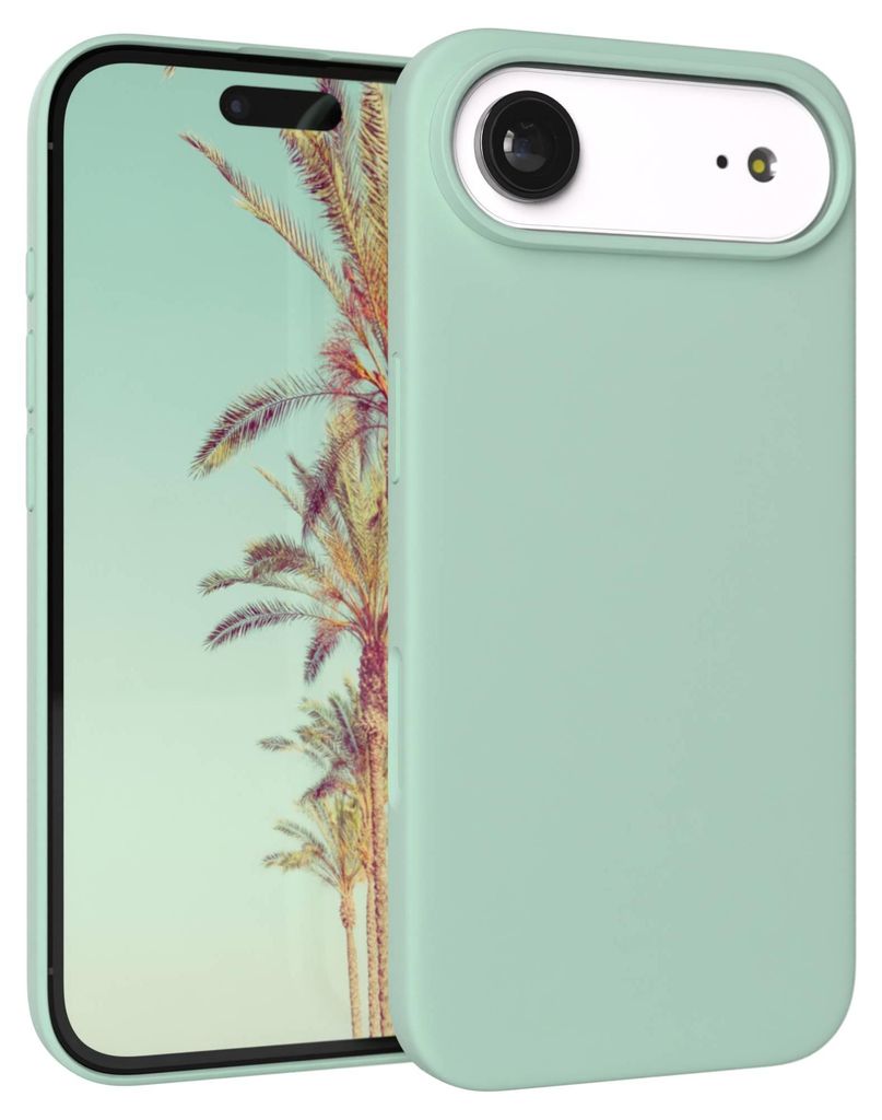 EAZY CASE Silikonhülle für Apple iPhone Air, Silikon Backcover Schutz in Grün