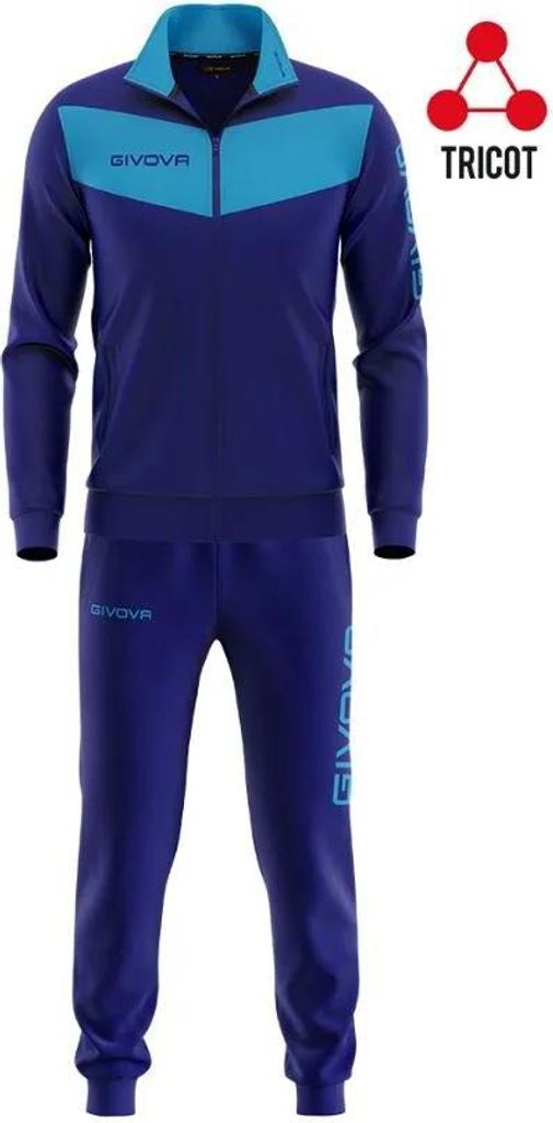 Sportset Givova Visa Triacetato Blau/Türkis - XS
