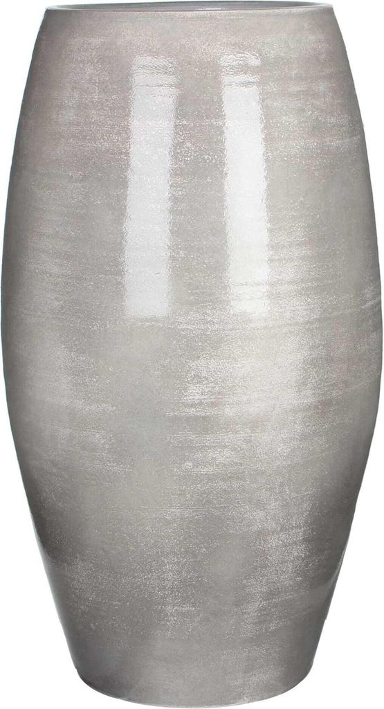 Mica Vase Lester hellgrau, 70 x 39 cm
