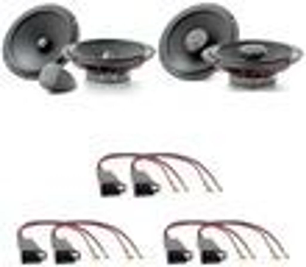 Focal ISU165 ICU165 2-Wege Lautsprecher Einbauset für Golf 3 Vento Passat 35i