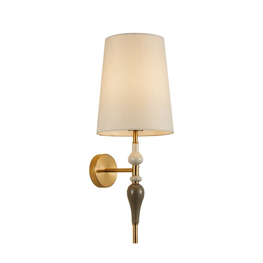 Applique classique pour salon chambre à coucher marron Image du produit 
