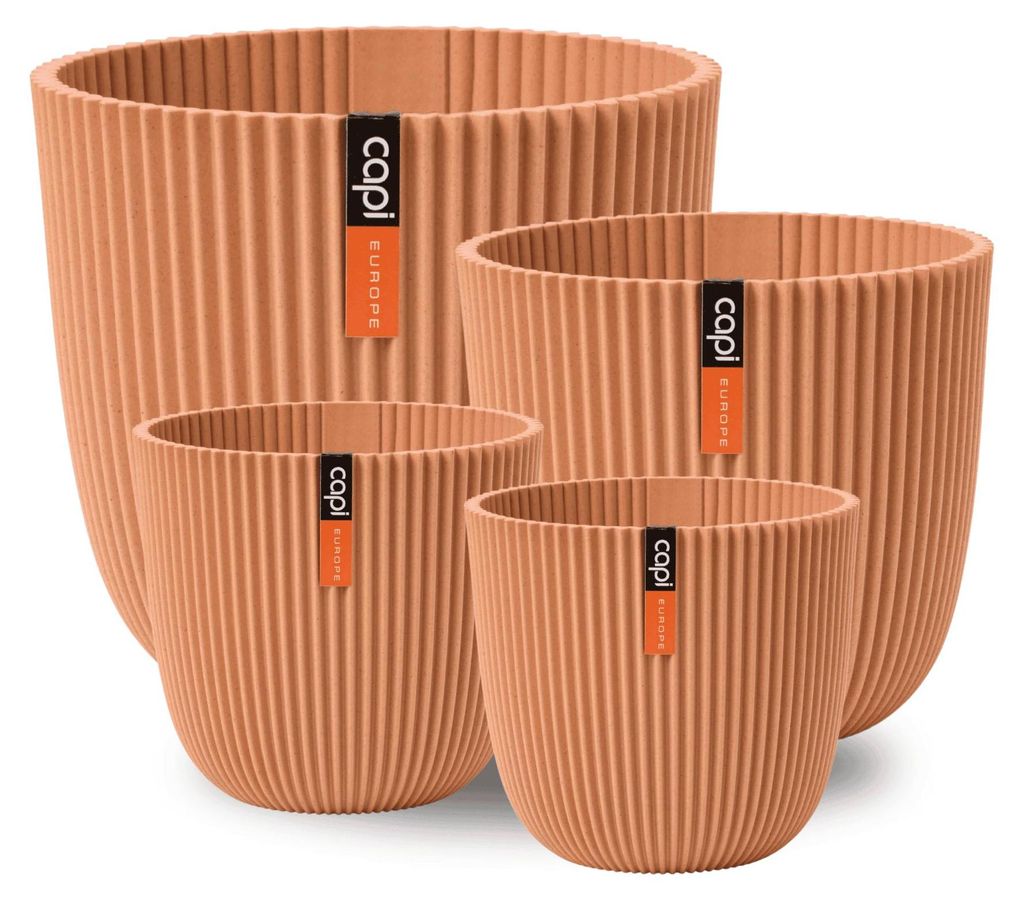 Capi Europe - Geschenkset Topf kugel Groove 'made with' - Peachy fuzz - Set L