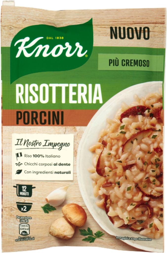 Risotto aux cèpes Knorr, 175 g Image du produit 