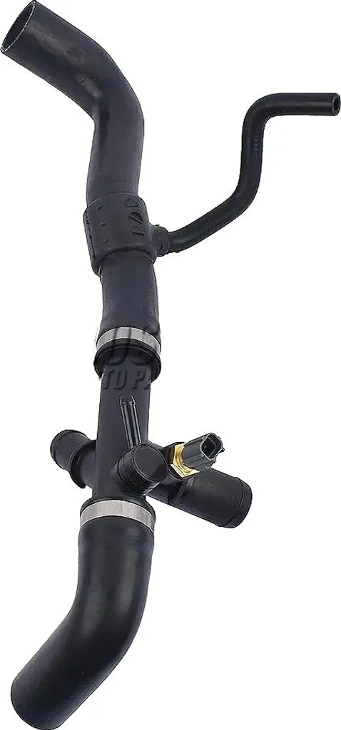 Raccordo del radiatore, Gomma di alta qualità, Adatto a Jaguar S-Type X200, Numero di produttore JLM21497, Numeri OEM JLM21497, 2R838B274AF