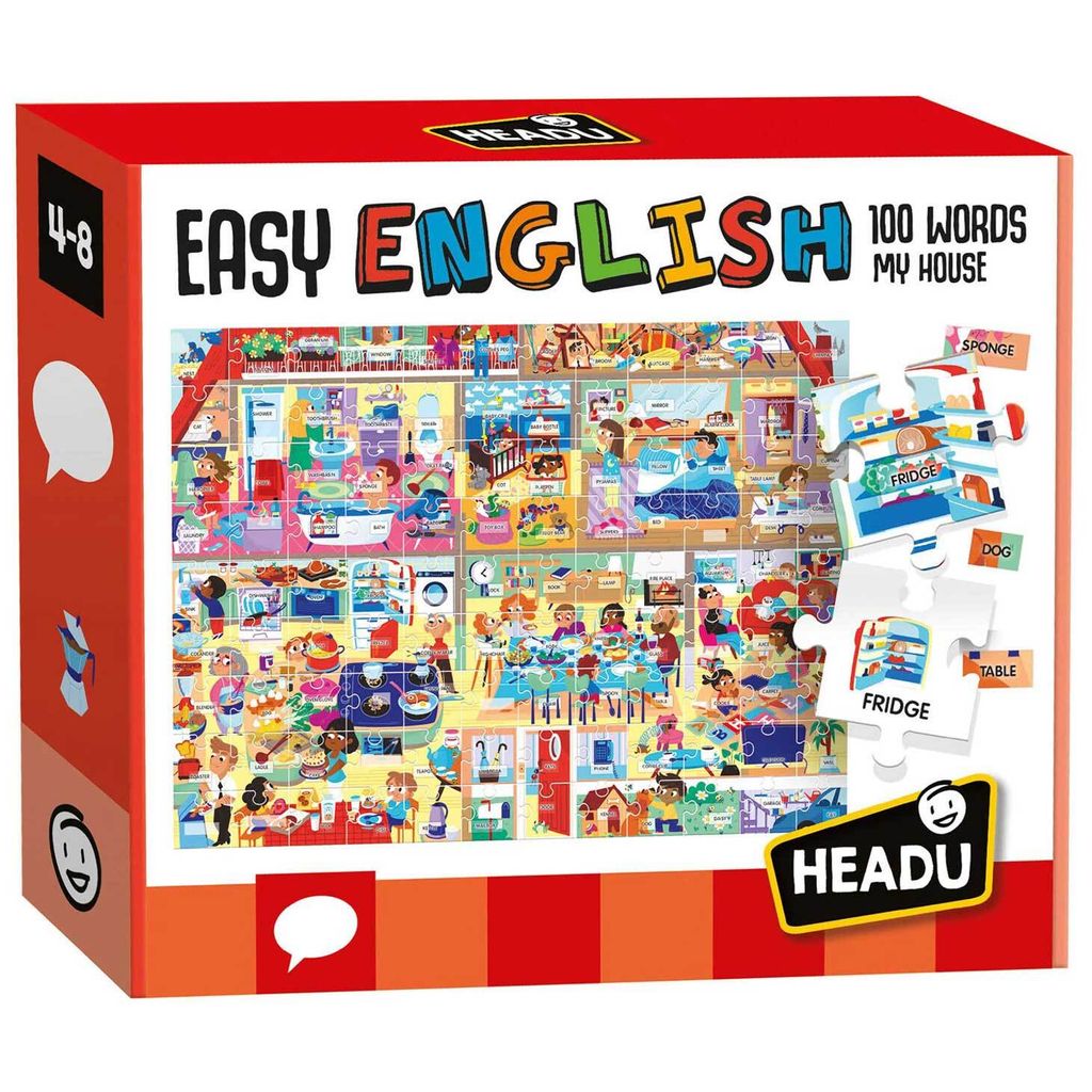 Headu Easy English 100 Words My House, 3 lat(a) Zdjęcie produktu 