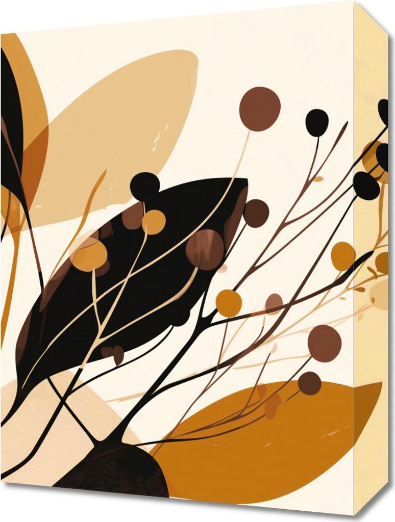 Bild 30x40cm Herbstsilhouetten