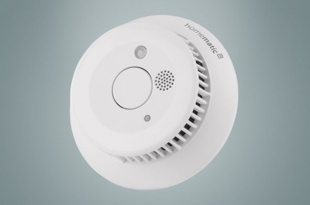 Bezprzewodowy alarm dymu Homematic z etykietą Q Zdjęcie produktu 4