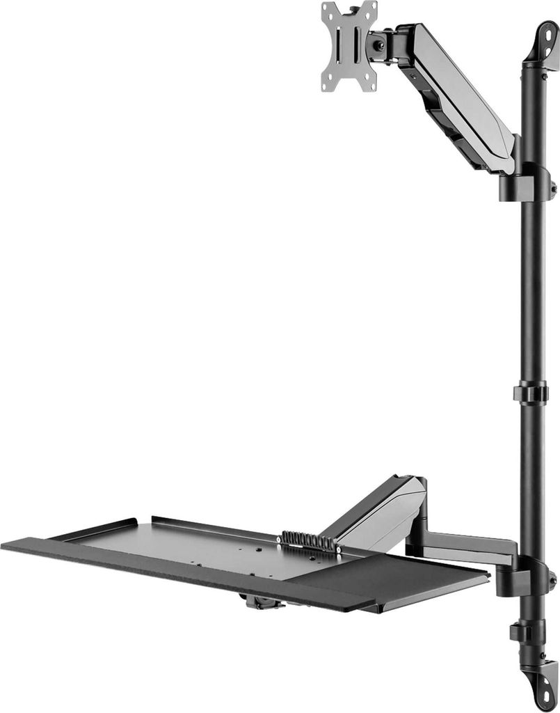 DIGITUS Flexibilní stojanová/sedací pracovní stanice pro Obrázek produktu 