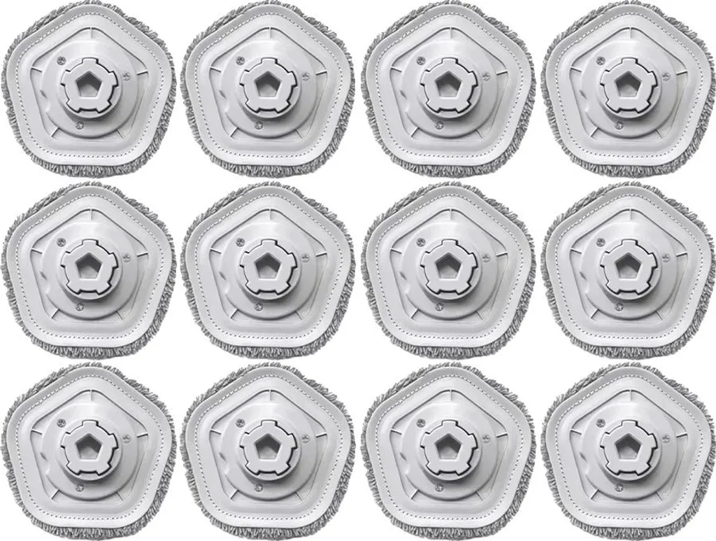 Set 12 Ricambi Microfibra Premium per Robot Aspirapolvere - Soft Touch