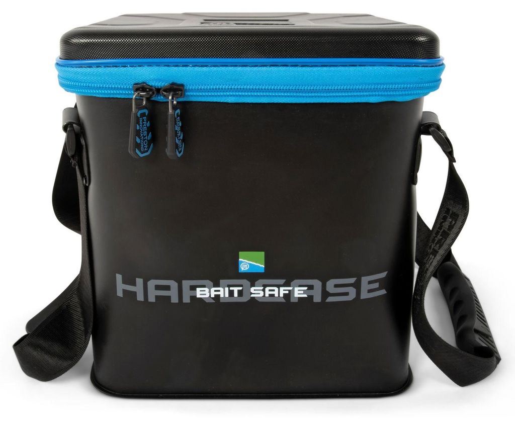 PRESTON HARDCASE BAIT SAFE 25x25x25cm mit 4 Bait Boxen 1,6 l Köderbox Tackle Box