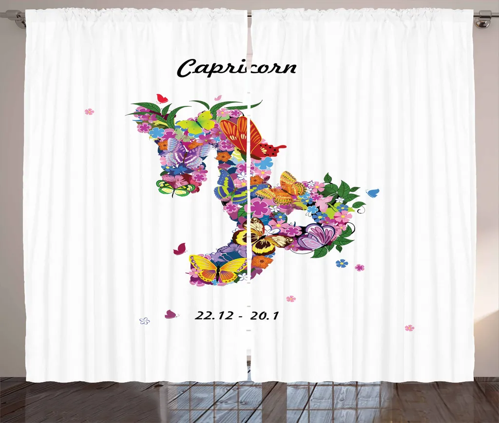Tenda Rustica Capricorno ABAKUHAUS 280x175 cm - Arredo Camera da Letto