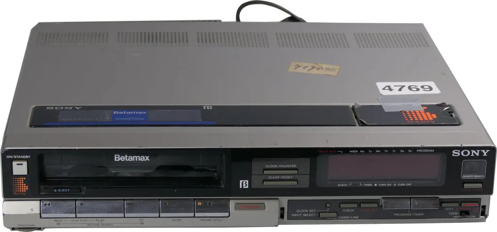 Récupérez vos vidéos Betamax avec le Magnétoscope Sony SL-F60 PAL
