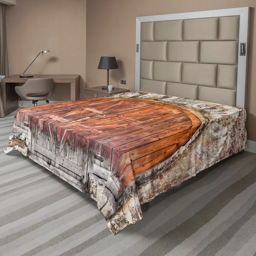 Drap plat grande taille 266x260 cm doux pour lit king size sans plis