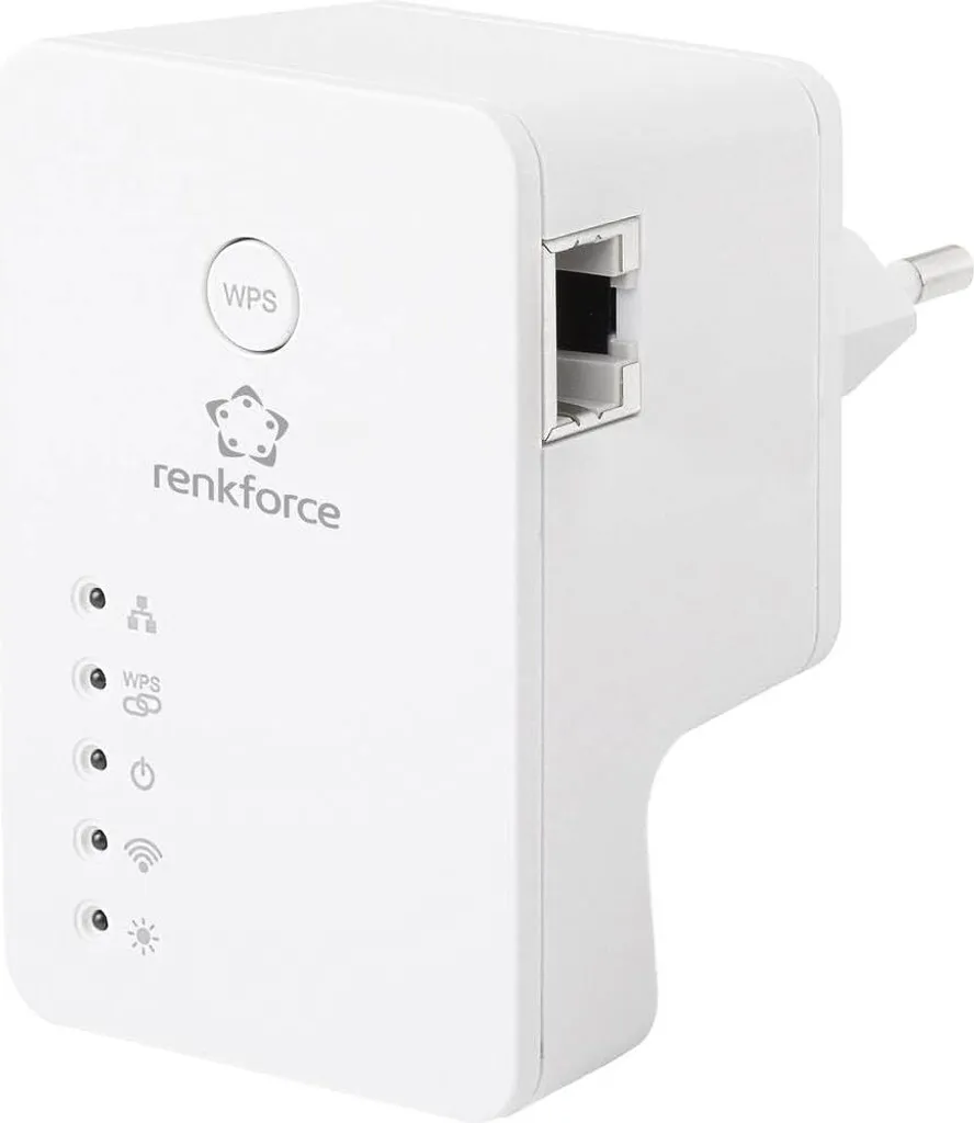 Renkforce RF-AP-N300Mini Bridge WiFi N300 2,4 GHz pour prise murale