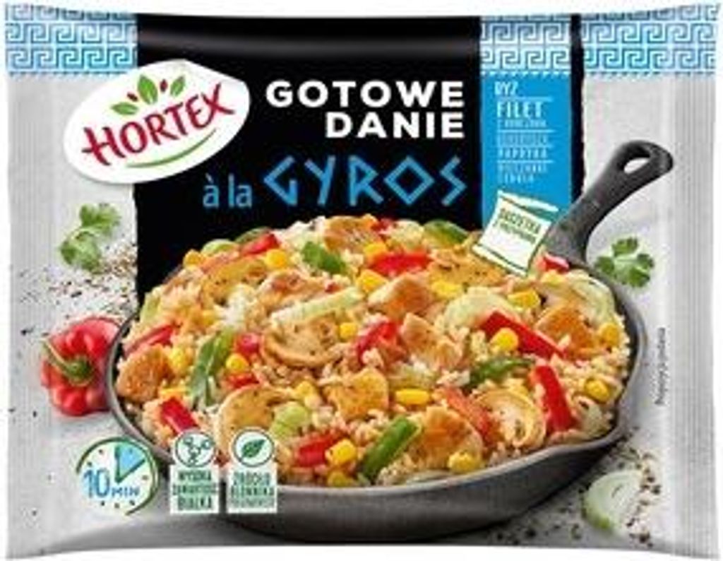 Hortex Gotowe Danie Gyros - Szybki I Smaczny Obiad Zdjęcie produktu 