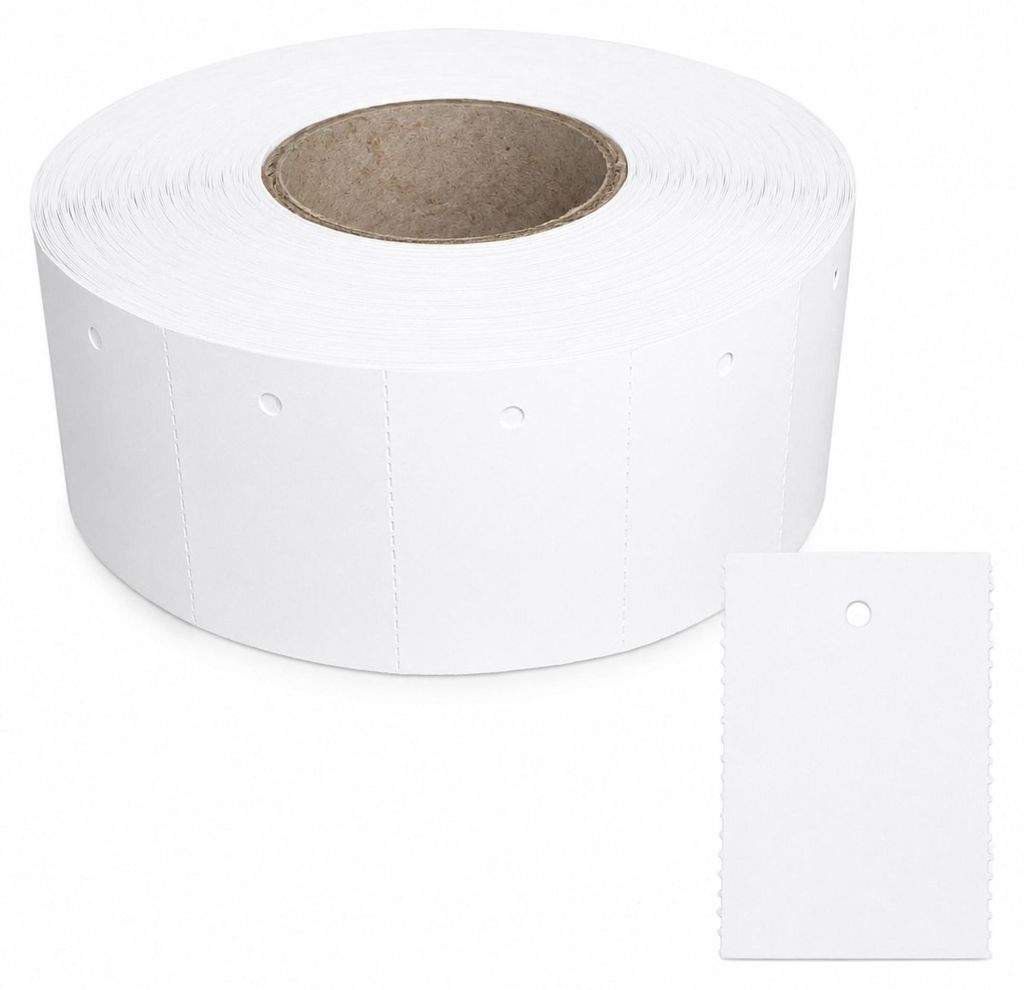 1000 Karton Etiketten 30x45mm auf Rolle Preisetikettten Produktbild 