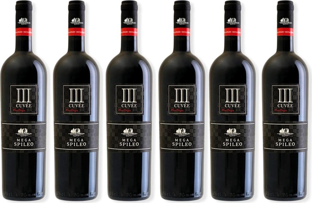 Domain Mega Spileo Cuvée III 6x 0,75l rot trocken Cavino | Produktbild 