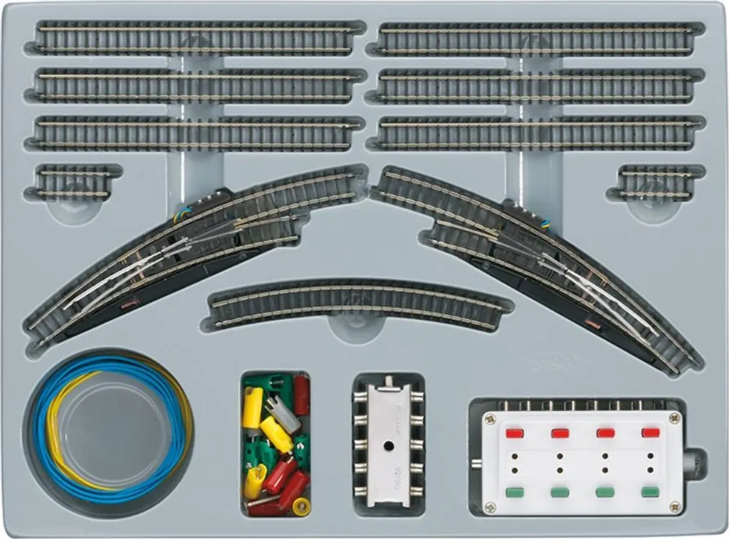Märklin 8193 Coffret de Voies de Gare T2 pour Réseau Ferroviaire Z