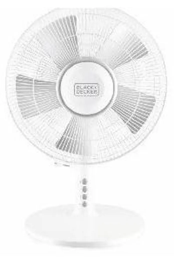 Ventilateur de Bureau Performant BXEFD40E Black & Decker Blanc 40W - 17