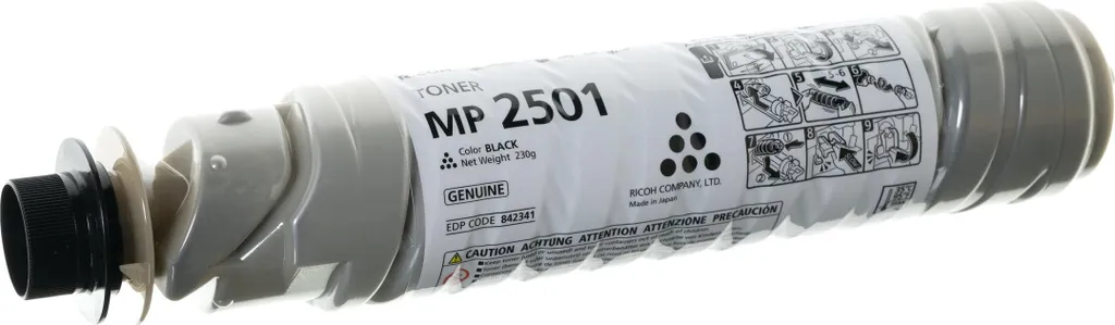 Toner Noir Ricoh MP 2501E 841769 pour Travaux d'Impression Aficio