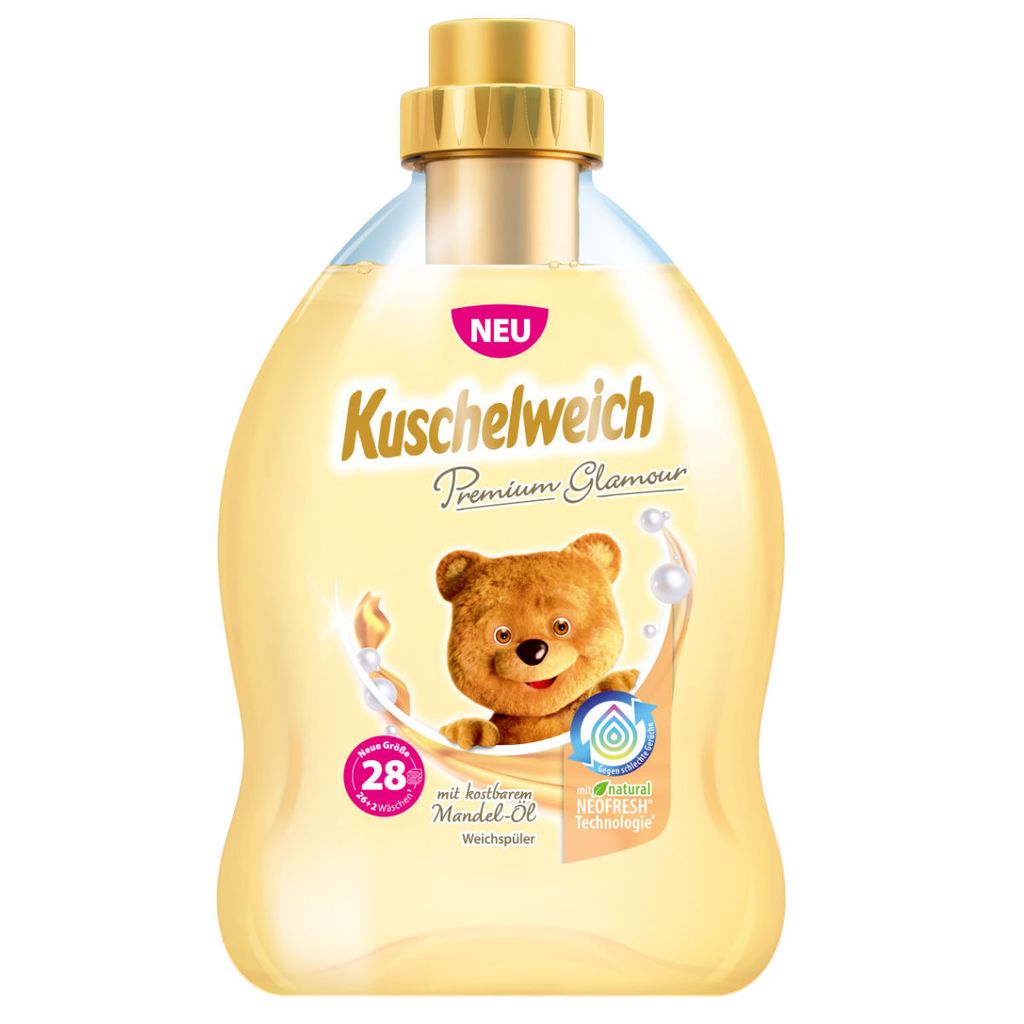 Kuschelweich Premium Weichspüler Glamour mit Mandel Öl 28 Produktbild 