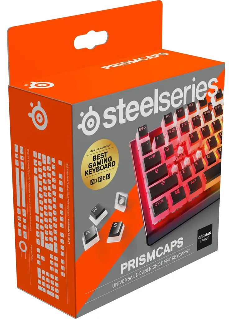 Solution Touches Usées SteelSeries 60379 Noir avec Disposition Allemande DE - 4