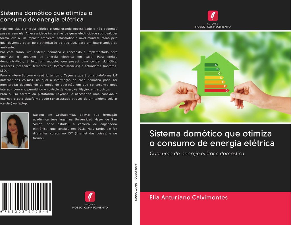Sistema domótico que otimiza o consumo de energia elétrica