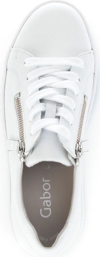 Gabor Plateau Schnürschuhe Damen 31373538333538 Weiß 39 EU Produktbild 29