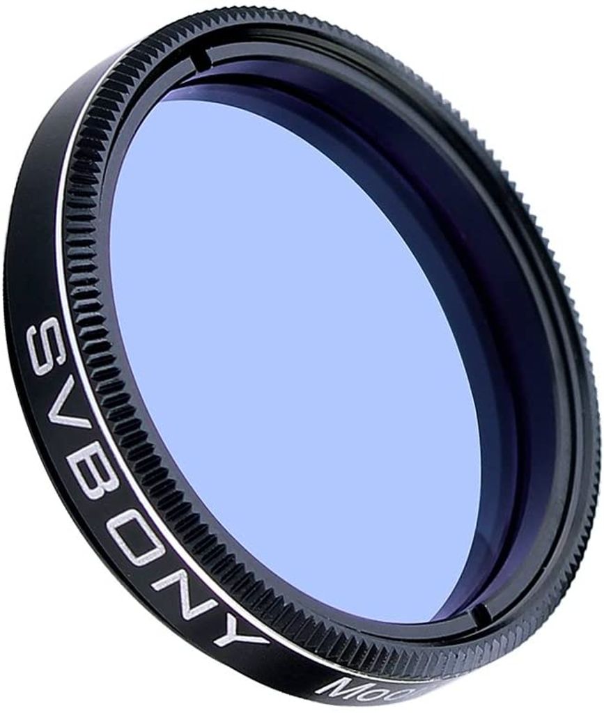 Svbony Mondfilter 1,25 Zoll, Filter Mond-Teleskopzubehör, Reines Optisches Glasobjektiv, für Teleskopokular, für Mondplanetenbeobachtung