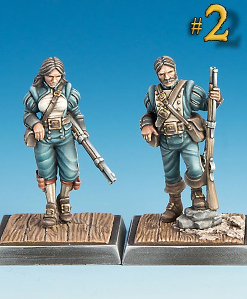 Freebooter's Fate Arquebusiere, Sammelfigur