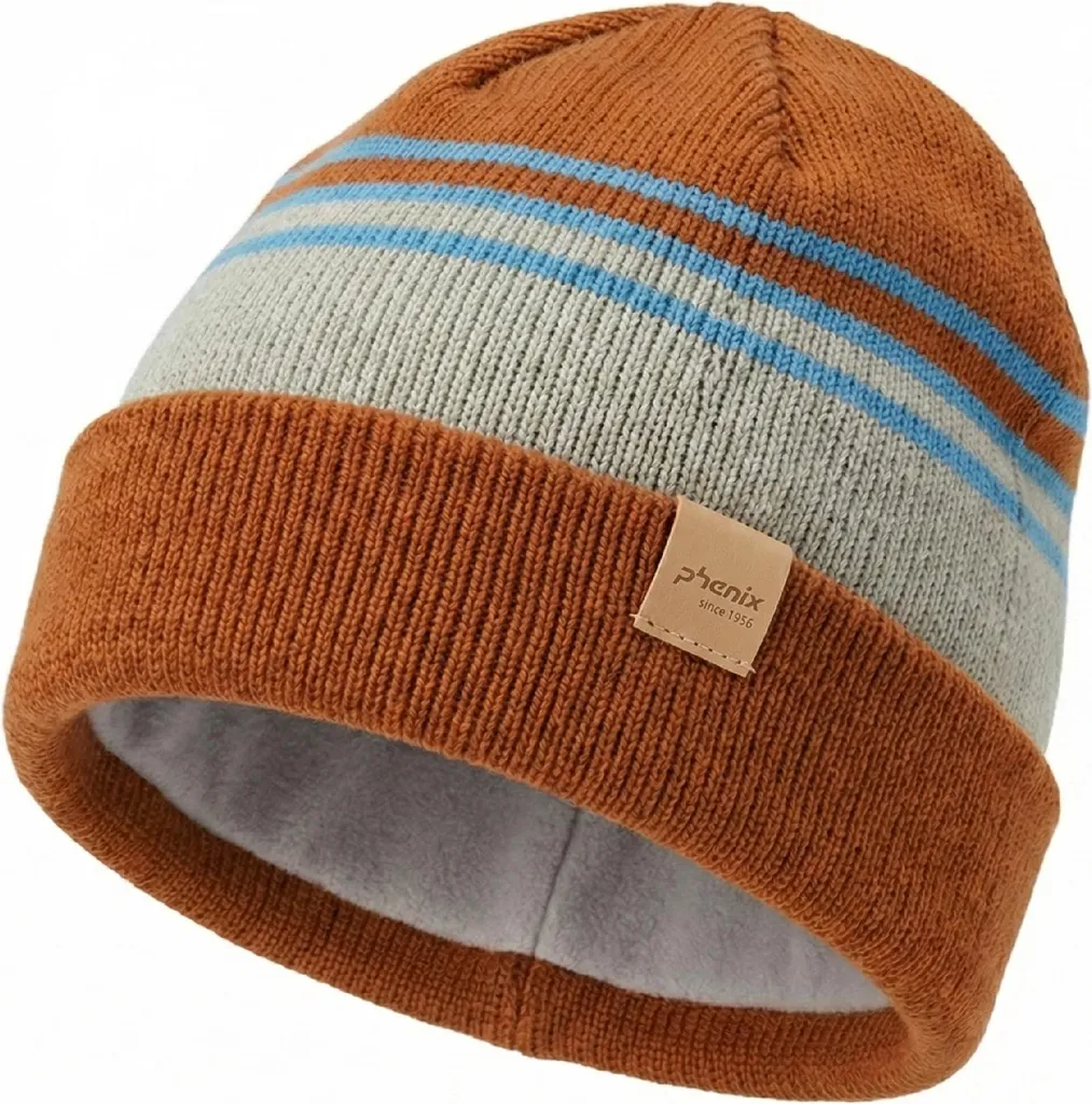 Berretto Phenix Multi Border Camel: Performance Termica per Sciatori