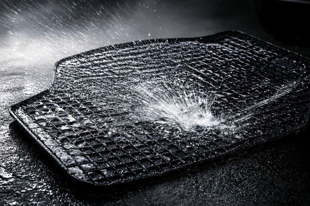 Tappetini anteriori gomma vasca per Audi A3 8P 2003-2011 Immagine del prodotto 