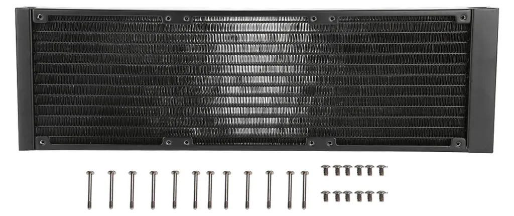 Échangeur thermique PC 360mm : Dissipation rapide et conception durable 12 tubes