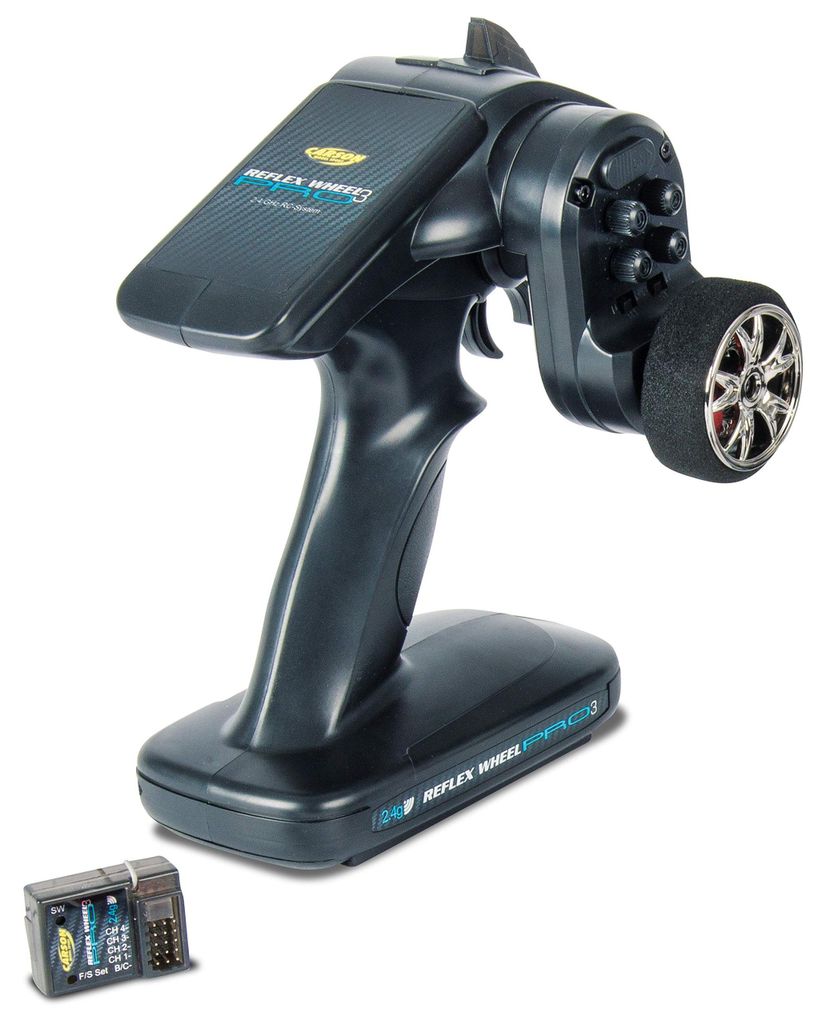 Carson 500500091 RC-Reflex Pro 3 Elektro Set, Weiß, 14 bis Produktbild 