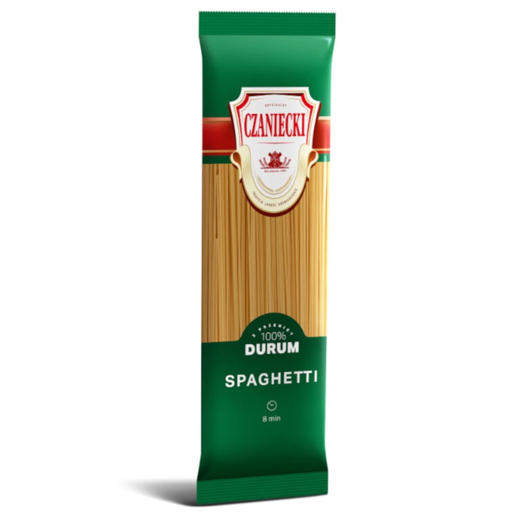 Czaniecki Makaron Durum Spghetti 400 G Zdjęcie produktu 