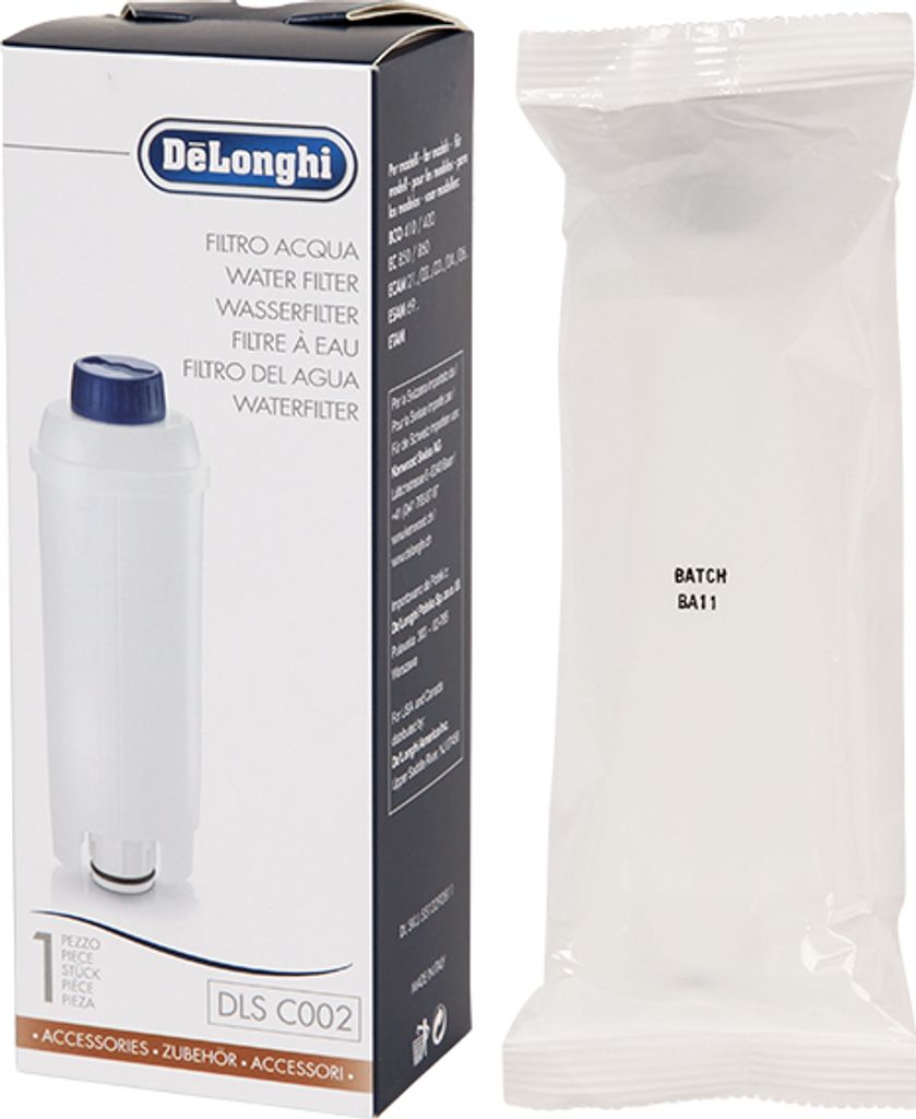 2 DeLonghi Wasserfilter DLSC002 SKU 5513292811 ersetzt Produktbild 