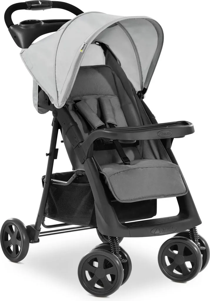 Poussette canne évolutive 25kg pliable avec dossier inclinable confort