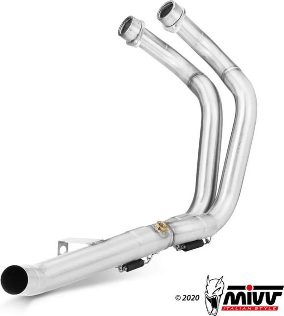 Décatalyseur Inox MIVV compatible avec Yamaha Ténéré 700 2019-2023