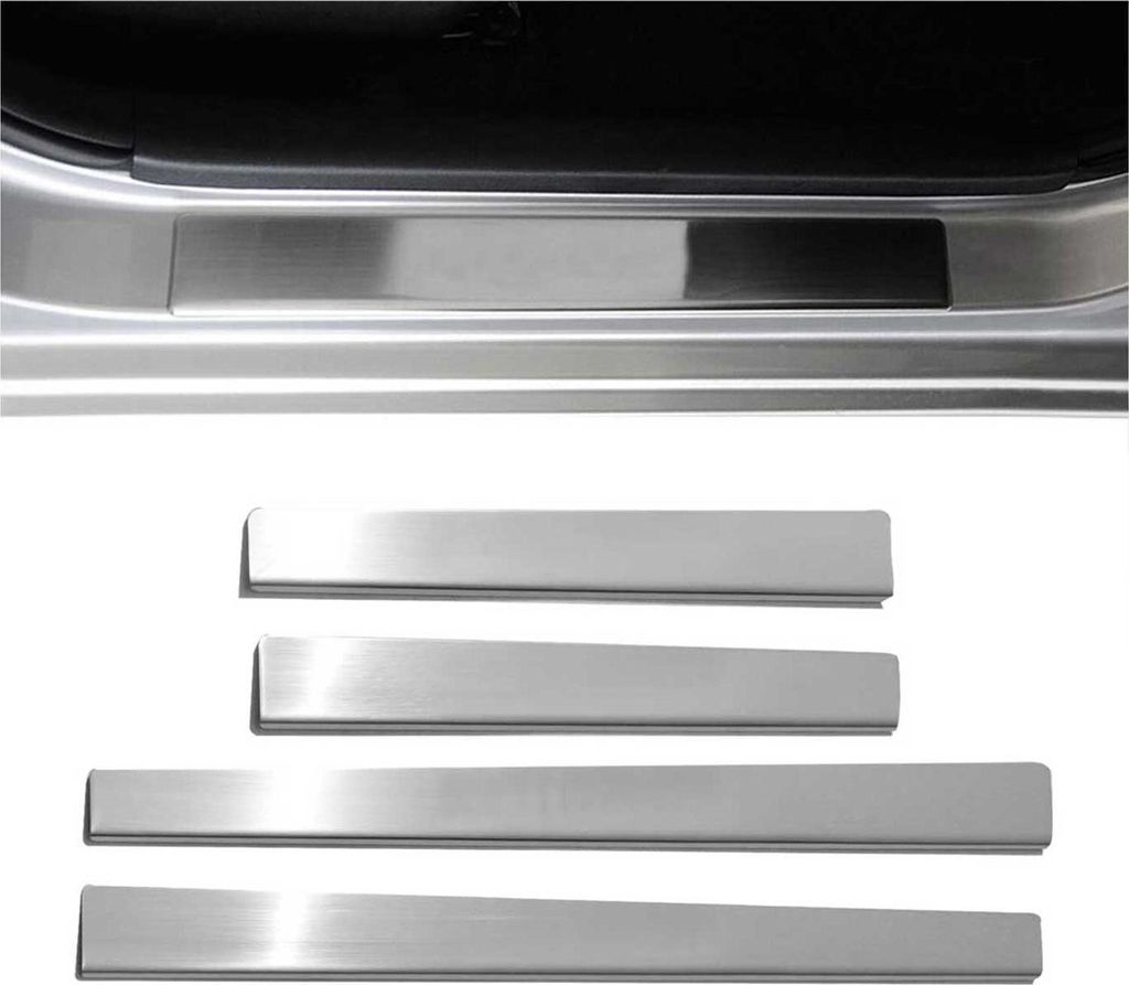 Einstiegsleisten Türschweller für Renault Megane / Fluence Edelstahl Silber 4tlg