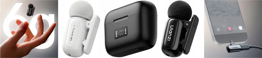Micro Sans Fil pour Vlogging et Interview Smartphone USB-C Ulanzi A200