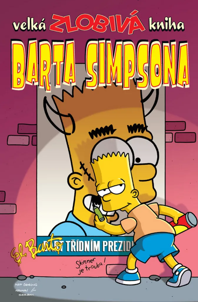 BD Bart Simpson : le livre illustré des bêtises avec gags exclusifs