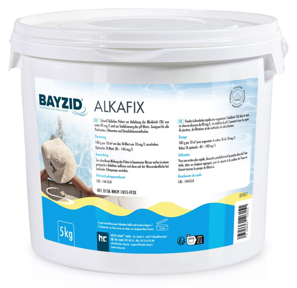 5 kg BAYZID® Alkafix zur Anhebung der Alkalinität (TA) Produktbild 