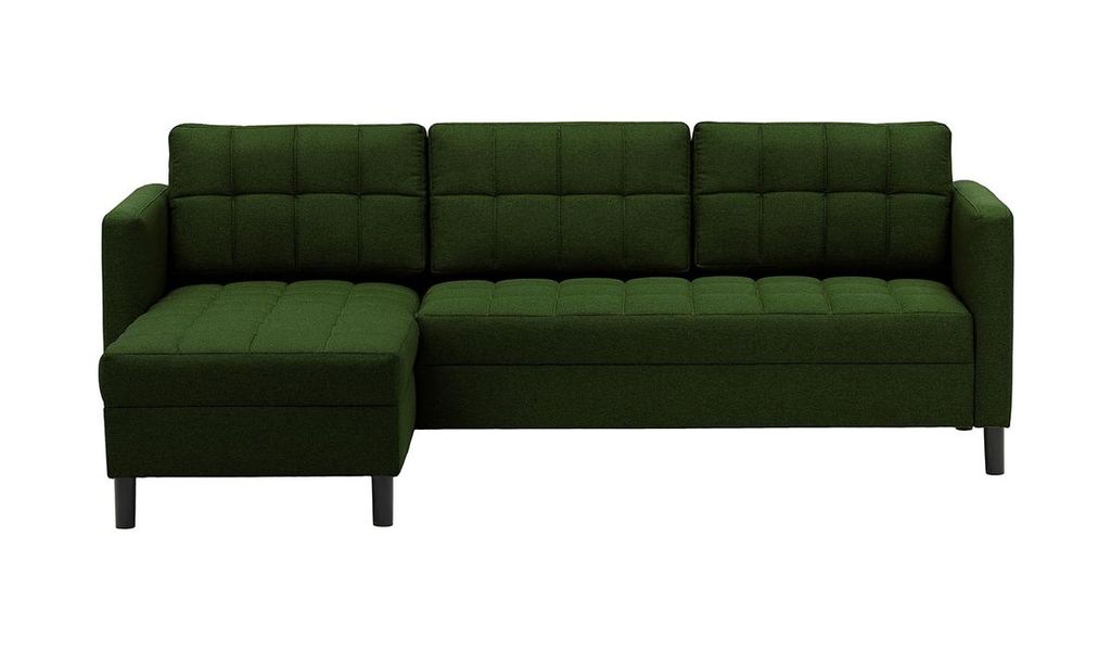 SLF24 - Universalecksofa Ludo - dunkelgrün - Malmo 37